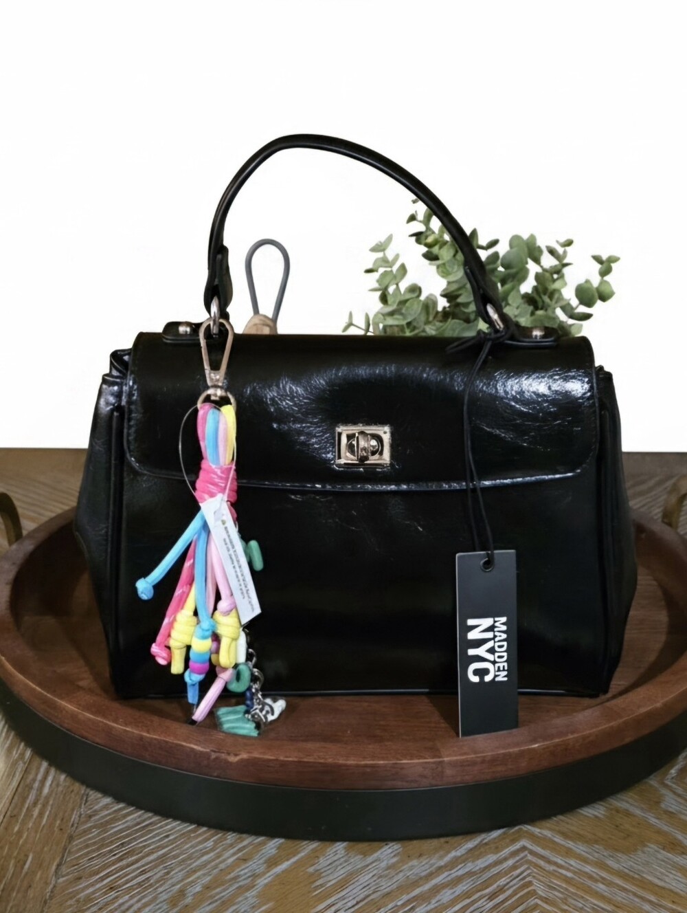 Madden NYC Women's Flap Top Handle Bag